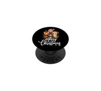 Cute Cat Kitty Christmas Tree Kitten Merry Christmas PopSockets PopGrip Adesivo