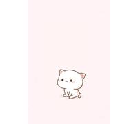 Cute Cat Lined Notebook: Minimal Kawaii Journal for Notes, School, Work, Office & Daily Writing