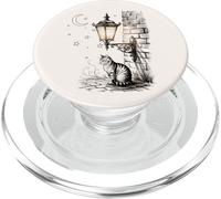 Cute Cat Lover Pet Lovers Stars Moon Kitten PopSockets PopGrip per MagSafe