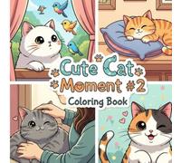 Cute cat moment #2: coloring book