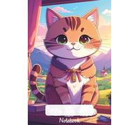 Cute Cat Notebook: 6x9 Journal for Writing, School & Daily Notes: Purrfect Days