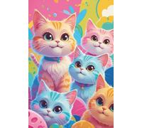 Cute Cat Notebook: Blank pages for Organising or Drawing your Life