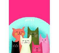Cute Cat Notebook for Girls - A4 Lined Journal for Writing, School, Notes & Gifts, Kitty Notebook for Teens, Kids, Cat Lovers, 120 Pages