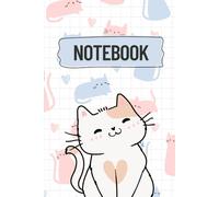 Cute Cat Notebook: Kawaii Cat Lined Notebook for Notes, Journaling and School | Adorable Gift for Cat Lovers | 6 x 9 Journal