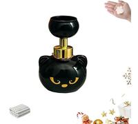 Cute Cat Paw Foam Soap Dispenser, Automatic Foam Soap Dispenser with Paw Print Design, Refillable Empty Cats Paws Print Foams Soaps Pump Bottle for Bathroom Kitchen (1PCS)