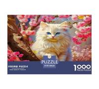 Cute Cat Puzzle Da 1000 Pezzi Per Bambini Curiosi:Absolutely Stunning Scopri Mondi Nuovi E Esercita La Memoria!