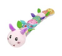 Cute Caterpillar Pillow, Music Sensory Toys, Sensory Toys for Babies, Baby Music Toy, 25x18x5 cm, Musical Caterpillar Baby Toy with Soft Plush Fabric and Built-in Rattle for Sensory Development