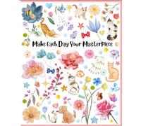 Cute Cats and Flowers Journal: Diary/ Notebook : Cute cats and flowers - College Ruled paperback, 120 pages for Home School College or Work or special gift. - January 2025