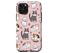 Cute Cats & Claws Pattern for Kittyie and Pet Owners Custodia per iPhone 11 Pro