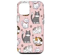 Cute Cats & Claws Pattern for Kittyie and Pet Owners Custodia per iPhone 12/12 Pro