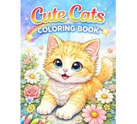 Cute Cats Coloring Book: Cat Lover Gift