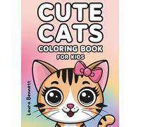 Cute Cats Coloring Book For Kids