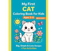 Cute Cats Farm Coloring Book for Kids: Fun & Easy Activities for Ages 3-7