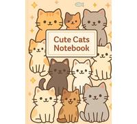 Cute Cats Notebook A5 - Graph Paper: Adorable Cat-Themed Grid Notebook for School, Study, and Everyday Notes
