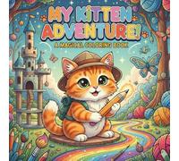 Cute Cats & Rainbows: A Magical Coloring Book: Whimsical Cat and Rainbow Adventures for Kids Ages 4-12
