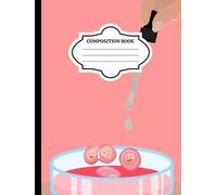 Cute Cells Illustration Science Notebook - Biochemistry Lab Inspired Composition Book, 8.25” x 11” College Ruled Journal: 110 Pages - Perfect for ... Class Notes, Lab Work, and Research Projects
