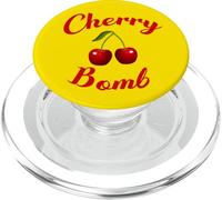 Cute Cherry Bomb Retro 70s 80sVintage Style Ciliegia Gift PopSockets PopGrip per MagSafe