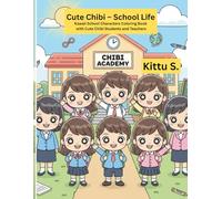 Cute Chibi - School Life: Kawaii School Characters Coloring Book with Students and Teachers