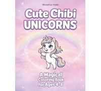 CUTE CHIBI UNICORNS: A MAGICAL COLORING BOOK FOR AGES 4-8
