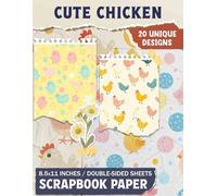 Cute Chicken: Charming Poultry Patterns for Gift Wrapping, Decoupage, Mixed Media Crafts, and Card Making