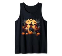 Cute Chickens Witch Pet Halloween Matching Family Farm Canotta