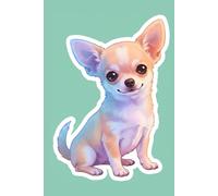 Cute Chihuahua Kawaii Notebook: 6x9 Inch Lined Journal for Dog Lovers, Planning, Notes, and Creative Writing.