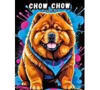 Cute Chow Chow Coloring Book: Adorable Lion Dog Designs for Toddlers!
