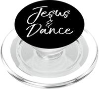Cute Christian Dancer Gift for Teen Girls Fun Jesus & Dance PopSockets PopGrip per MagSafe
