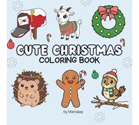 Cute Christmas: Simple & Cozy Coloring Book