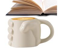 Cute Coffee Tazza, Tazza di caffè divertente, tazza da tè Novelty Coffee Tazze, Home Decor Reusable Ceramic Drinkware for Water Tea Juice Milk Camping Restaurant Men Women Christmas Birthday