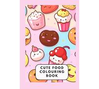 Cute colouring food book