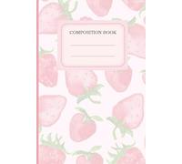 Cute Composition Notebook | College Ruled | Perfect for School | 100 sheets | 6 x 9 in.