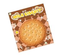 Cute Cookie Sticky Notes - 30 Sheet 3.35in School Office Memo Pads