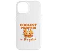 Cute Coolest Pumpkin in the Patch Halloween Thanksgiving Custodia per iPhone 14