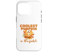 Cute Coolest Pumpkin in the Patch Halloween Thanksgiving Custodia per iPhone 16 Pro