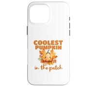 Cute Coolest Pumpkin in the Patch Halloween Thanksgiving Custodia per iPhone 16 Pro Max