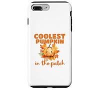 Cute Coolest Pumpkin in the Patch Halloween Thanksgiving Custodia per iPhone 7 Plus/8 Plus