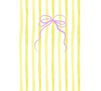 Cute Coquette Bow Notebook, 120 pages, college ruled, Composition Notebook