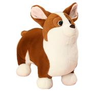 Cute Corgi Plush Dog, Realistic Stuffed Animal For Kids, Soft Cotton Toy In 23x15x5cm, 35x20x7.5cm Or 45x22x10cm, Vacuum Packed Single Doll, Adorable Decorative Soft Toy For Children’s Room Playtime