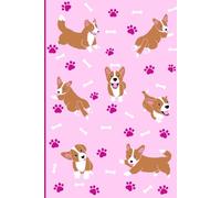 Cute Corgi Puppy Notebook: 6" x 9" | 120 Pages | Wide Ruled | Notebook, Journal, Diary | Cute Corgi Design | Corgi Lovers Gift | Perfect for School, Work or Home