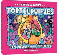 Cute & Cosy Tortelduifjes: Een superschattig kleurboek