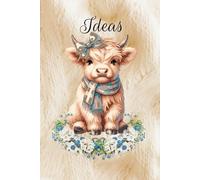 Cute Cow - An aesthetic Farm Animal Journal (Lined) - For Daily Writing, Gratitude, Making Lists and Notes: Makes a perfect gift for writers, ... enthusiasts who love cute and cozy designs