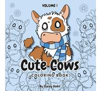 Cute Cows: Coloring Book