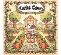 Cute Cows Cozy Daylife: A Relaxing And Adorable Coloring Book For Kids, Teens, And Adults. Discover 50 Delightful, Easy-To-Color Pages Of Charming Cow Scenes For Stress Relief And Creative Fun.