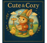 Cute & Cozy: Adorable and Heartwarming Bunny & Chick Coloring Adventures