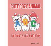 Cute Cozy Animal ABC Coloring & Learning Book