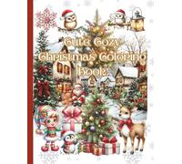 Cute Cozy Christmas Coloring Book