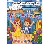 Cute & Cozy Coloring Book: G'Day Australia