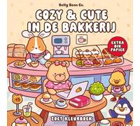 Cute & Cozy in de bakkerij: Zoet kleurboek
