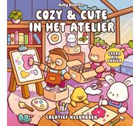 Cute & Cozy in het atelier: Creatief kleurboek